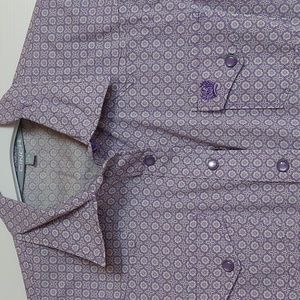 Cinch long sleeve snap front Western blouse